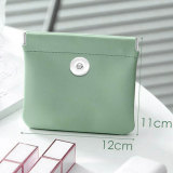 Cable storage bag automatically closes cable headset mini portable digital bag fit 18mm Snaps button jewelry
