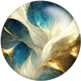 20MM Pretty pattern Print glass snaps buttons  DIY jewelry