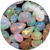 20MM Pretty pattern Print glass snaps buttons  DIY jewelry