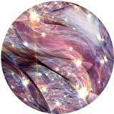 20MM pattern Print glass snaps buttons  DIY jewelry