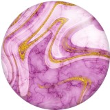 20MM Pink pattern  Print glass snaps buttons  DIY jewelry