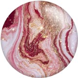 20MM Pink pattern  Print glass snaps buttons  DIY jewelry