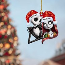Christmas Fear Decorative Pendant Horror Jack Sally Christmas Ornament