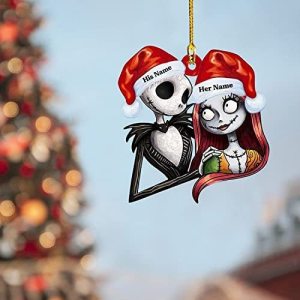 Christmas Fear Decorative Pendant Horror Jack Sally Christmas Ornament