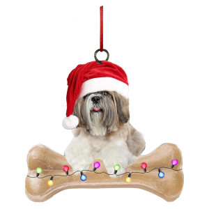 Christmas tree pendant cute cat dog animal decorations room decoration