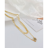 Stainless steel multi-layer life tree necklace