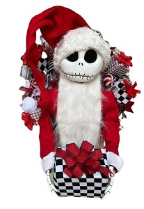 Jacks Carrington's Nightmare Before Christmas Christmas Hanging out a wreath gift