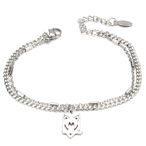 Stainless Steel Bracelets Women Tree Heart Stars Charm Bracelet Wholesale