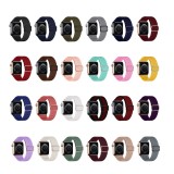 42/44/45mm Apple strap iwatch adjustable elastic nylon woven strap single loop for apple watch (excluding dial)