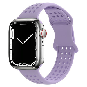 38/40/41mm Apple Breathable honeycomb silica gel Watch Band is suitable for applewatch8 with ultra7/6/5/4/se sports silicone watch band iwatch (excluding dial)