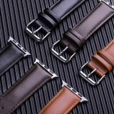 38/40/41mm Applicable to apple iwatch strap business leather buckle apple watch strap iwatch leather strap (excluding dial)