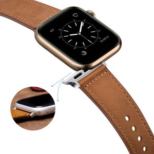 38/40/41mm Applicable to apple iwatch strap business leather buckle apple watch strap iwatch leather strap (excluding dial)