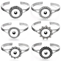 20MM Metal Bracelet Snaps button jewelry wholesale