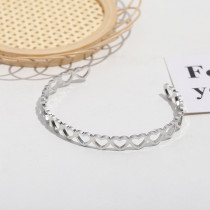 Stainless steel love bracelet