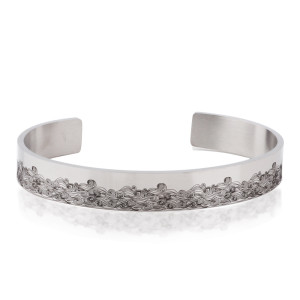 Stainless steel remember to be awesome 10MM wide open bracelet bracelet