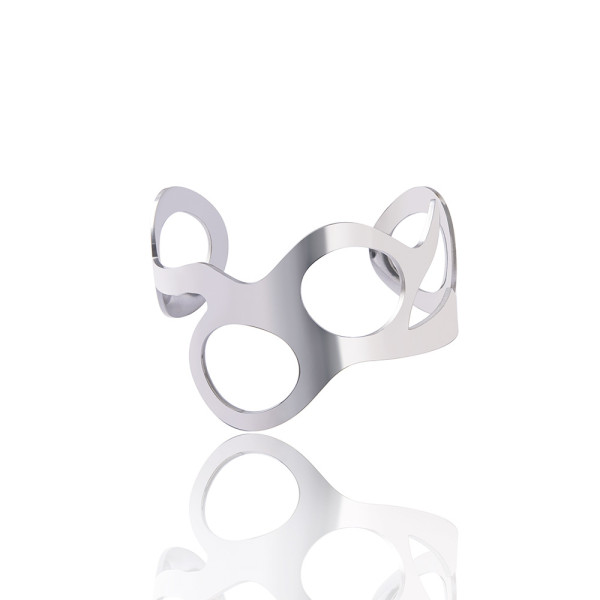 Scissors stainless steel hollow bracelet