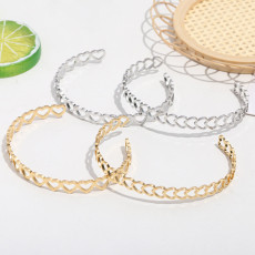 Stainless steel love bracelet