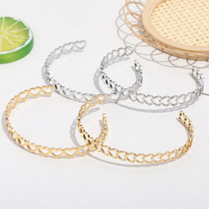 Stainless steel love bracelet