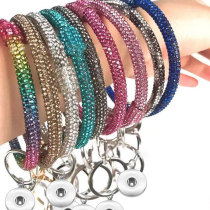 Water Diamond Bracelet Key Chain