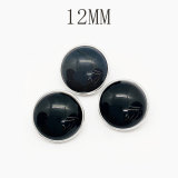 12MM natural turquoise snap button charms