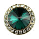 23MM Metal inlay drill snap button charms