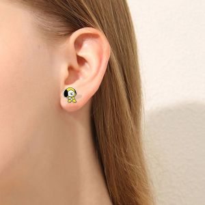 Cartoon cartoon alien baby Stitzer acrylic earrings