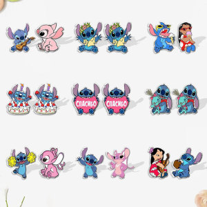 Cartoon cartoon alien baby Stitzer acrylic earrings