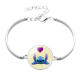 Star Baby Stitch Glass Alloy Bracelet