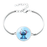 Star Baby Stitch Glass Alloy Bracelet