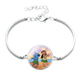 Star Baby Stitch Glass Alloy Bracelet