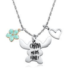 Stainless steel stick necklace love tag necklace my sunshine necklace