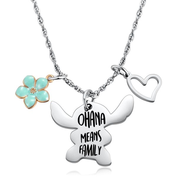 Stainless steel stick necklace love tag necklace my sunshine necklace