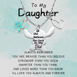 Stainless steel stick necklace love tag necklace my sunshine necklace