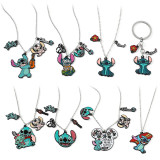 Star Baby Angel Stitch Necklace Metal Pendant Pendant