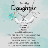 Stainless steel stick necklace love tag necklace my sunshine necklace