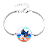 Star Baby Stitch Glass Alloy Bracelet