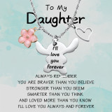 Stainless steel stick necklace love tag necklace my sunshine necklace
