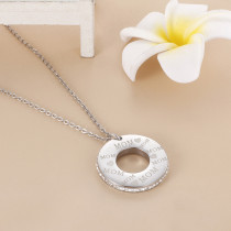Stainless steel Mother's Day gift necklace earring set Mom