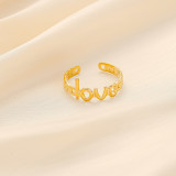 Stainless steel adjustable  ring