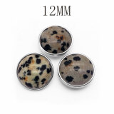 Natural stone is suitable for 12MM snap button charms