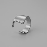 26 letters Stainless steel adjustable  ring