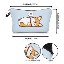 Koki Makeup Bag Multi-functional Dumpling Storage Wash Bag fit 20mm snaps chunks Snaps button jewelry wholesale