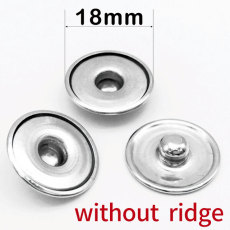 200pcs/bag without ridge 18MM copper snaps chunks Accessories  fit  ST0013-16