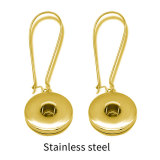 Stainless steel hook snap 16mm*38mm Earrings fit 20MM snaps style jewelry