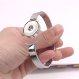 Stainless steel Bracelets fit 20MM  Snaps button jewelry wholesale