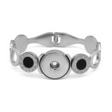 Stainless steel Bracelets fit 20MM  Snaps button jewelry wholesale