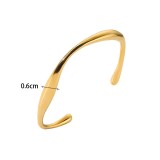 Stainless steel zircon bracelet