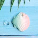 Starfish Gradient Shell Resin Ocean Series DIY 20mm snap button charms