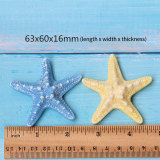 Starfish Gradient Shell Resin Ocean Series DIY 20mm snap button charms