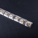 Stainless steel butterfly elastic bracelet